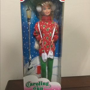 1995 special edition caroling fun Barbie
